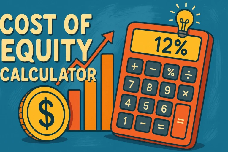 Cost of equity Calculator