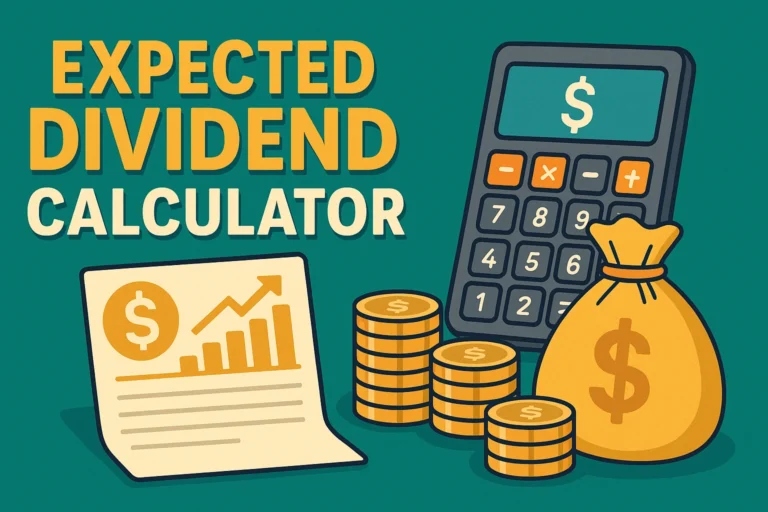 Expected dividend Calculator