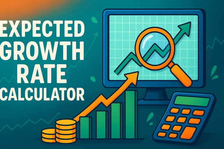 Expected growth rate Calculator