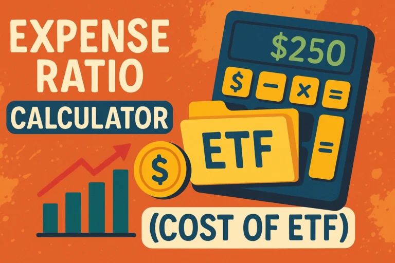 Expense Ratio Calculator (Cost of ETF)