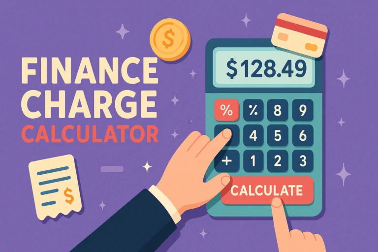 Finance Charge Calculator