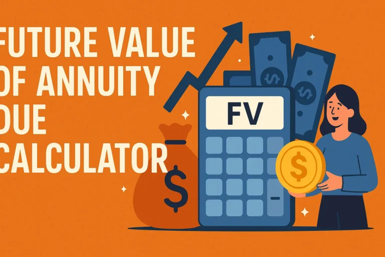 Future Value of Annuity Due Calculator