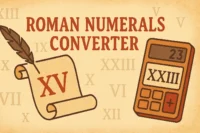 Roman Numerals Converter