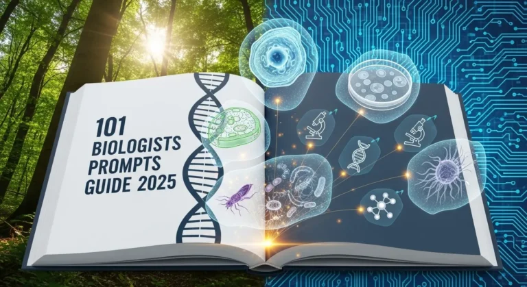 101 Biology Prompts Guide 2025: Professional Research Toolkit