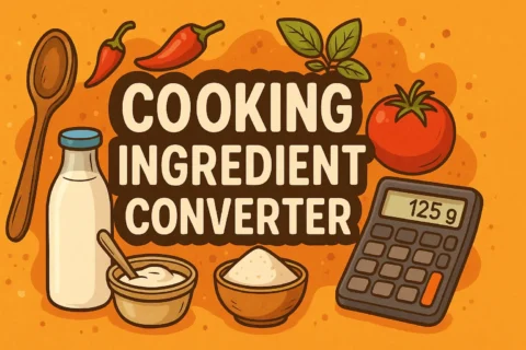 Cooking Ingredient Converter