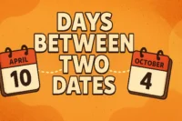 Days Between Two Dates