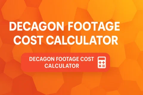 Decagon Footage Cost Calculator