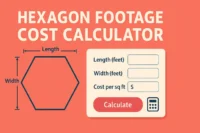 Hexagon Footage Cost Calculator