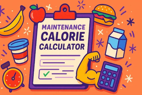 Maintenance Calorie Calculator