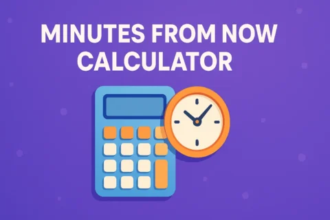 Minutes From Now Calculator