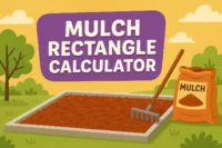 Mulch Rectangle Calculator