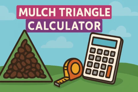 Mulch Triangle Calculator
