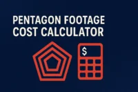Pentagon Footage Cost Calculator