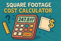 Square Footage Cost Calculator