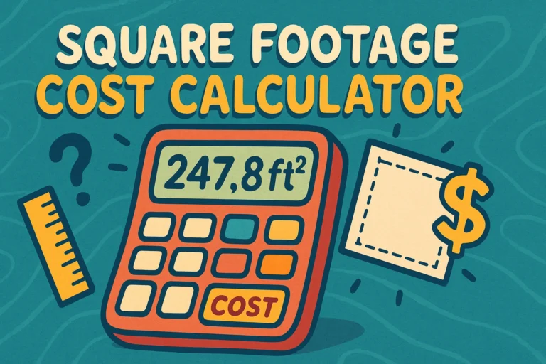 Square Footage Cost Calculator
