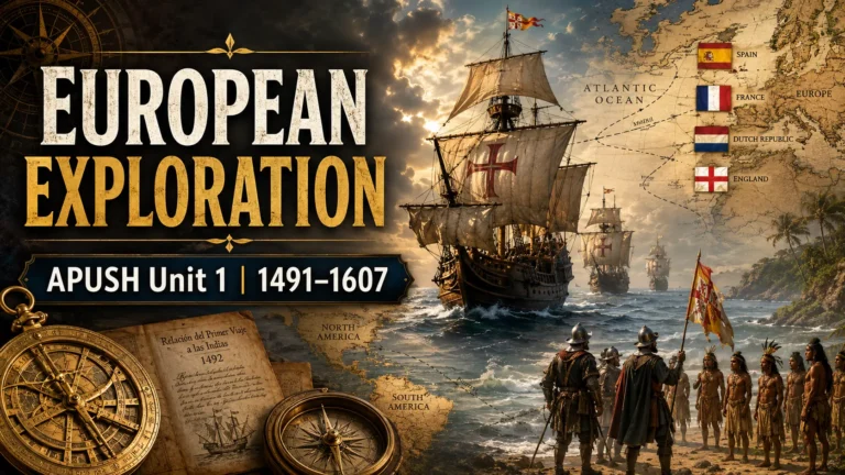 1.3 European Exploration in the Americas (1491-1607) | Unit 1: Period 1 - 1491-1607 | APUSH