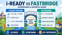 i-Ready Inform vs FastBridge comparison of scores, screening, CAT and CBM assessments, growth and risk levels