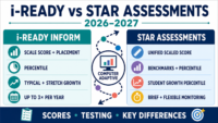 i-Ready Inform vs Star Assessments comparison showing score, percentile, growth and testing differences for 2026–2027