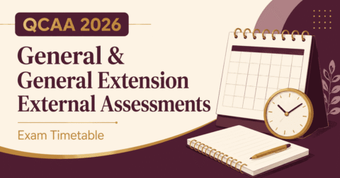 General and General Extension External Assessments 2026 exam timetable